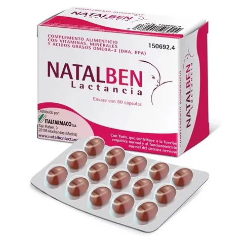 Natalben Lactancia 60 cápsulas – imagen 1