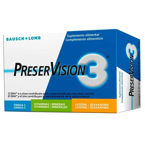 Bausch & Lomb Preservision 3 Cápsulas x60 – imagen 1