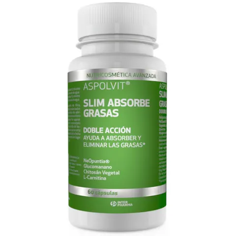 Aspolvit Slim Absorbe Grasas 60 Cápsulas – imagen 1