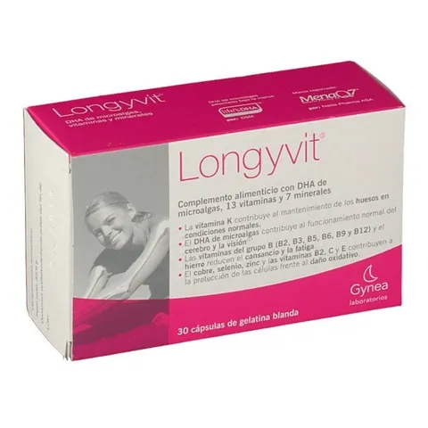 Longyvit 30 cápsulas – imagen 1