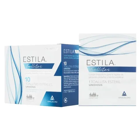 Estila 10 Toallitas Estériles Párpados – imagen 1