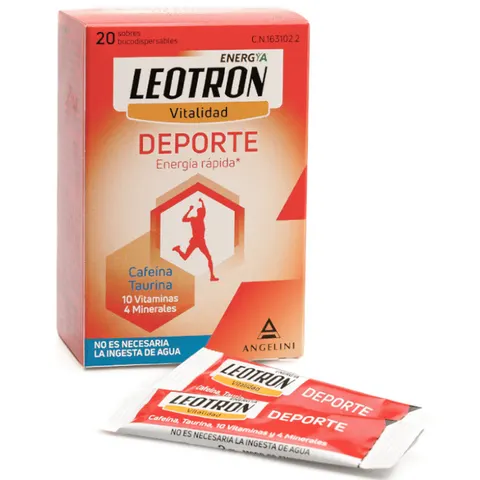 Leotron Deporte 20 sobres – imagen 1