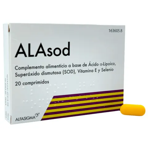 Alfasigma Alasod 20 Comprimidos – imagen 1