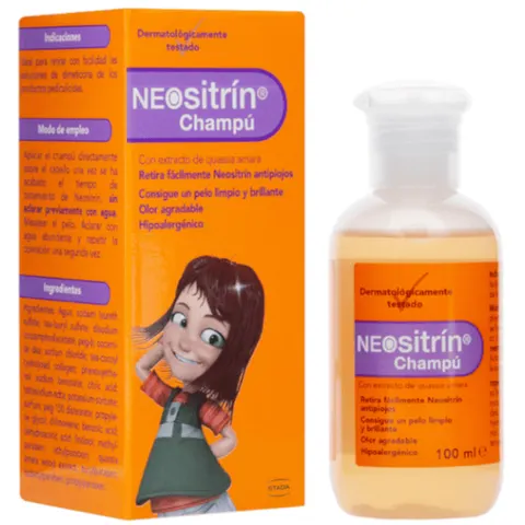 Neositrín Champú Antipiojos 100 ml – imagen 1