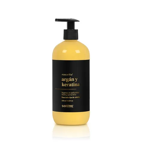 Soivre Argán & Keratin Champú 500ml – imagen 1