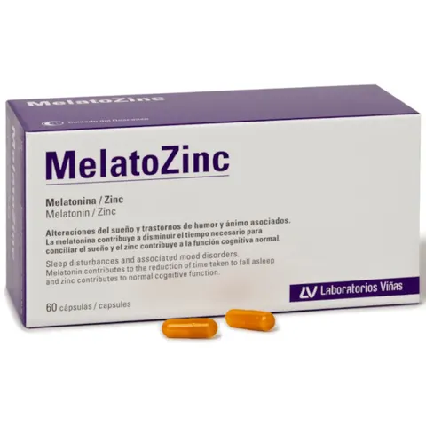 Melatozinc 60 cápsulas – imagen 1