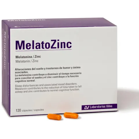 VIÑAS Melatozinc 120cáps – imagen 1