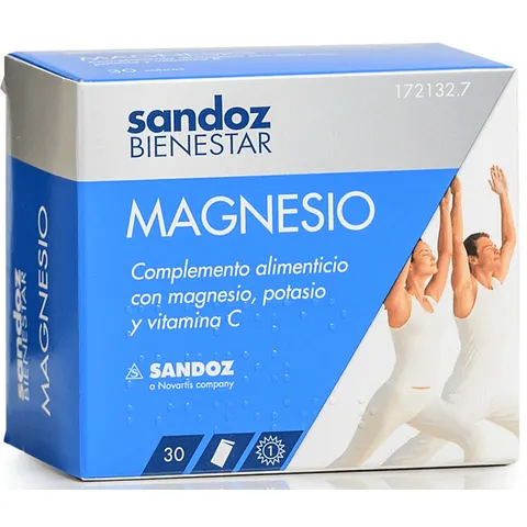Sandoz Bienestar Magnesio 30 Sobres – imagen 1