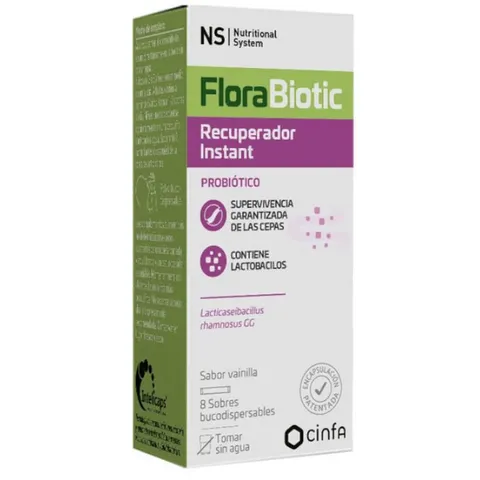 NS Florabiotic Instant 8 Sobres – imagen 1