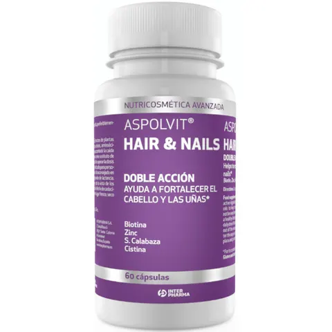 ASPOLVIT Hair & Nails 60 comp – imagen 1