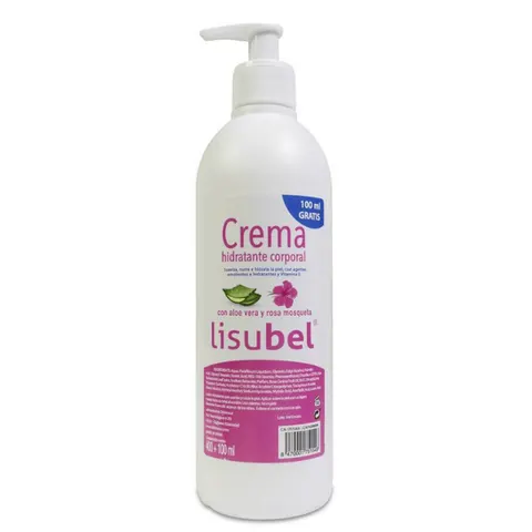 Lisubel Crema Hidratante Corporal 400 ml – imagen 1
