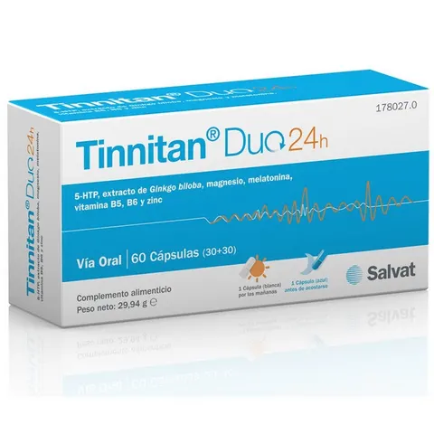 Salvat tinnitan duo 24h 30cap+30cap. – imagen 1