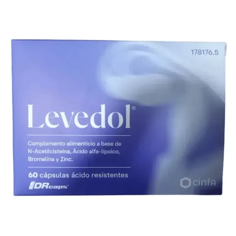 Levedol 60 Cápsulas – imagen 1