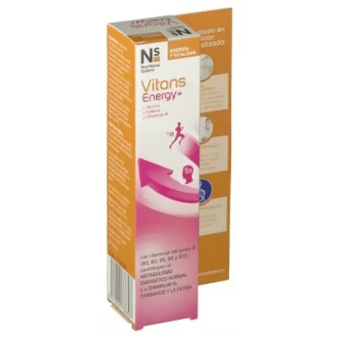 NS Nutritional System Ns Vitans Energy+ 20comp – imagen 1