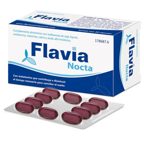 Flavia Nocta Menopausia 30 Cápsulas – imagen 1