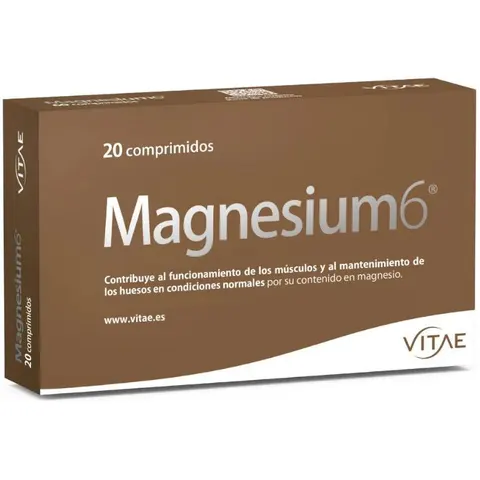 Vitae Magnesium6 20 Comprimidos – imagen 1