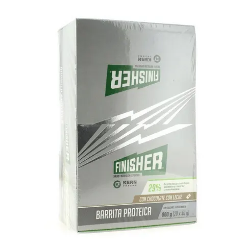 Finisher barritas proteicas choco leche 20 barr – imagen 1