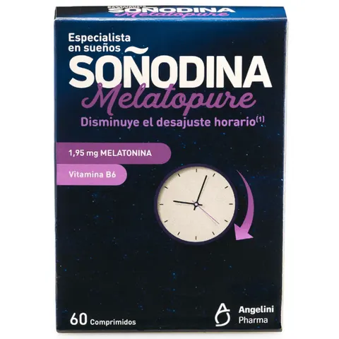 Natura essenziale soñodina melatopure 60comp – imagen 1