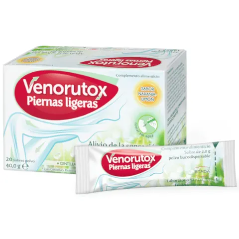 Venorutox Piernas Ligeras 20 Sobres – imagen 1