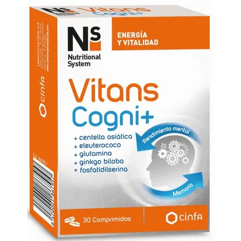Ns ns vitans cogni +30 comp – imagen 1