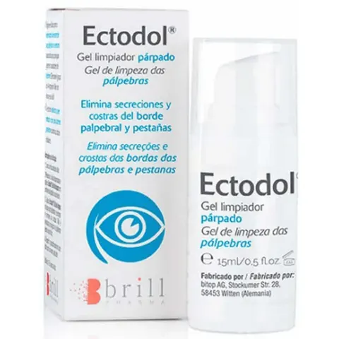 Ectodol Gel Limpiador Párpados 15ml – imagen 1