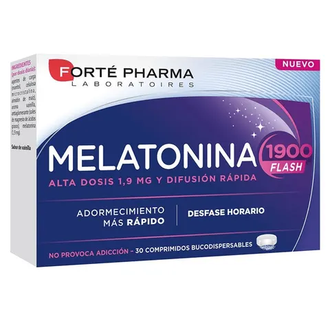 Forte Pharma Melatonina 1900 Flash 30 comprimidos – imagen 1