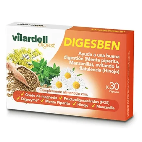 Vilardell Digest Digesben 30 Cápsulas. – imagen 1