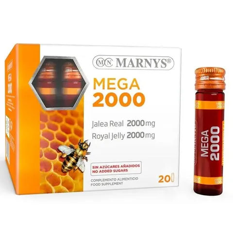 Marnys Jalea Real Mega 2000 20x10ml – imagen 1