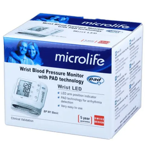 Microlife Tensiómetro de muñeca BP W1 Basic – imagen 1