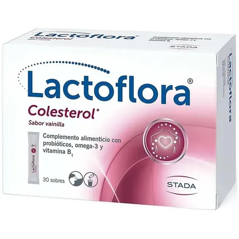 Lactoflora Colesterol Probiótico Vainilla 30 Sobres – imagen 1