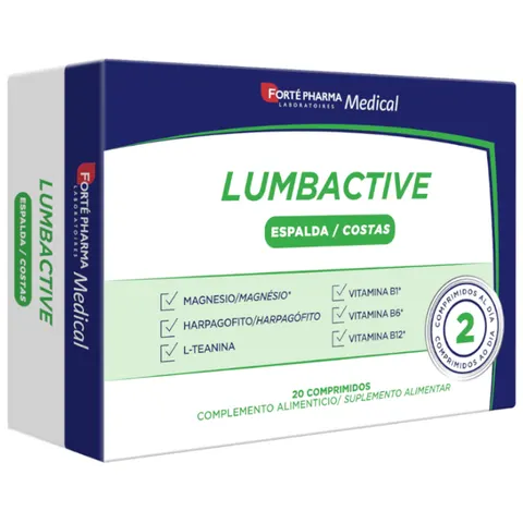 Forté Pharma Lumbactive Back 20 Tablets – image 1