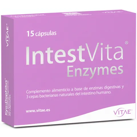 Vitae Intestvita Enzymes 15 Caps – imagen 1