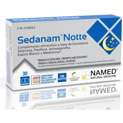 NAMED Sedanam Notte 30comp – imagen 1