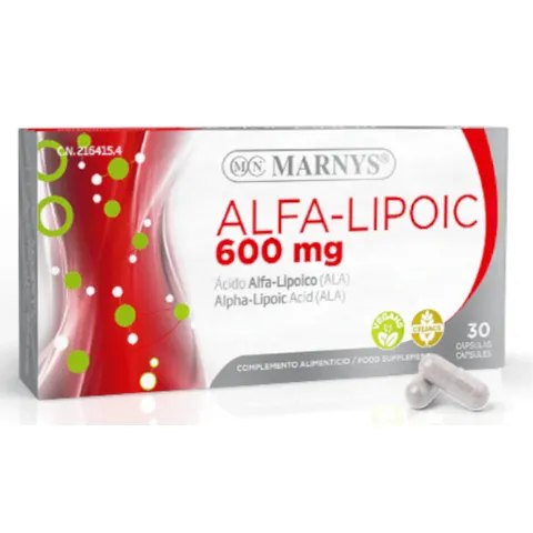 Marnys alfa lipoic 600 mg 30 cap. – imagen 1
