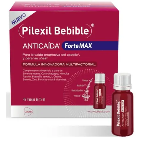 Pilexil Forte Max anticaída bebible 45 u – imagen 1