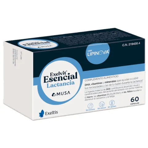 Exelvit Esencial Lactancia 60 Cápsulas – imagen 1
