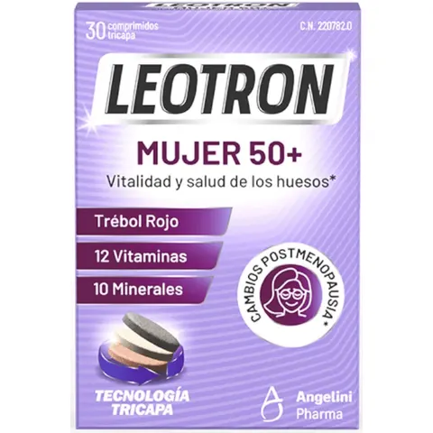 Leotron Mujer 50+ 30 Comprimidos – imagen 1