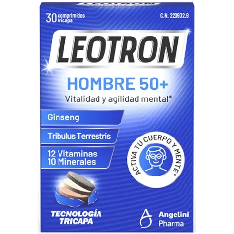 Leotron Hombre 50+ 30 Comprimidos – imagen 1
