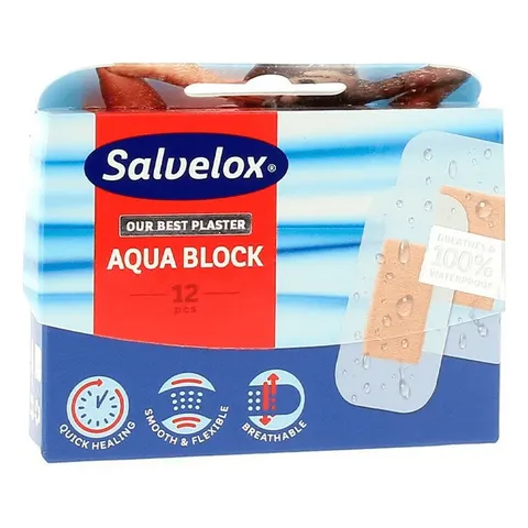 Salvelox 12 Apósitos Aqua Block – imagen 1