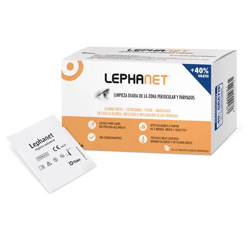 Thea lephanet toallitas ojos esteril 30ud – imagen 1