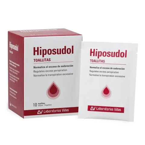 HIPOSUDOL toallitas 10 uds – imagen 1