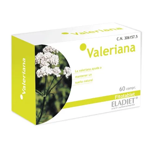 Eladiet Valeriana 60 Comprimidos – imagen 1