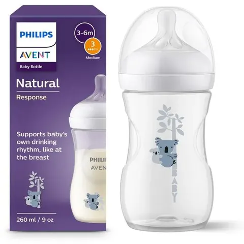 Biberon Natural Koala Philips Avent 260 ml – immagine 1