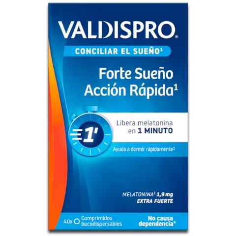 Valdispro Forte Sueño Acción Rápida 40comp – imagen 1