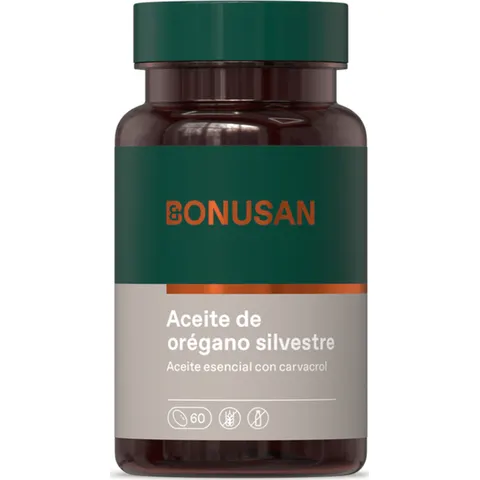 Bonusan Aceite Oregano Silvestre 60 Caps – imagen 1