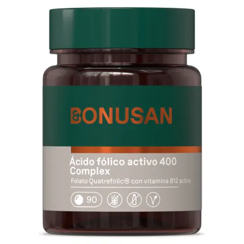 Bonusan Ácido Fólico Activo Plus 90 comp – imagen 1