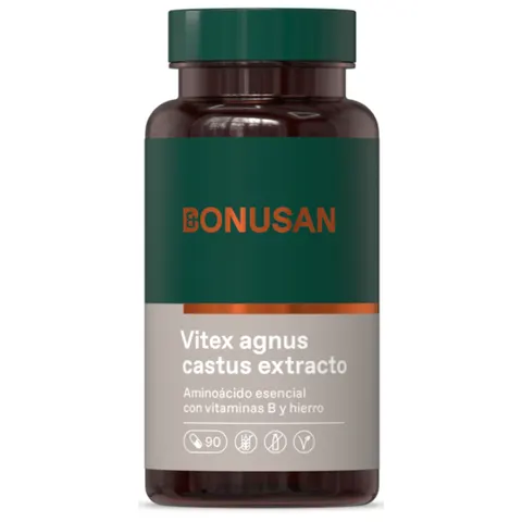 Bonusan Vitex Agnus Castus Extracto 90 Cápsulas – imagen 1