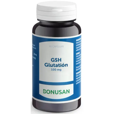 Bonusan GSH Glutatión 100 mg 60 Cápsulas – imagen 1