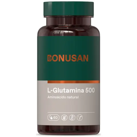 Bonusan l-glutamina 500mg. 60vcap. – imagen 1