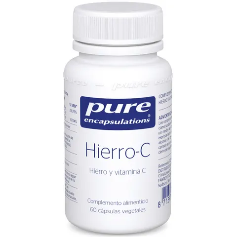 Pure encapsulations hierro-c 60vcap. – imagen 1